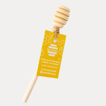 Cargar imagen en el visor de la galería, Palo de madera para miel, cuchara de madera para miel