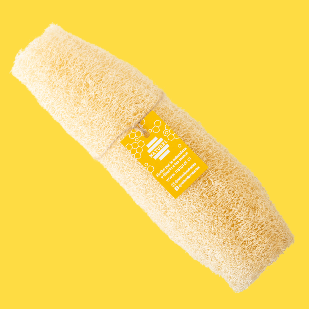 estropajo, luffa vegetal, esponja natural