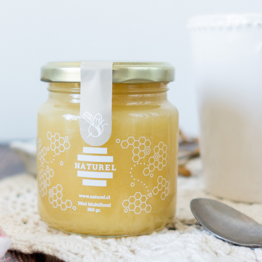 Miel para el té, miel orgánica, miel pura, miel cruda, miel suave, miel de verdad