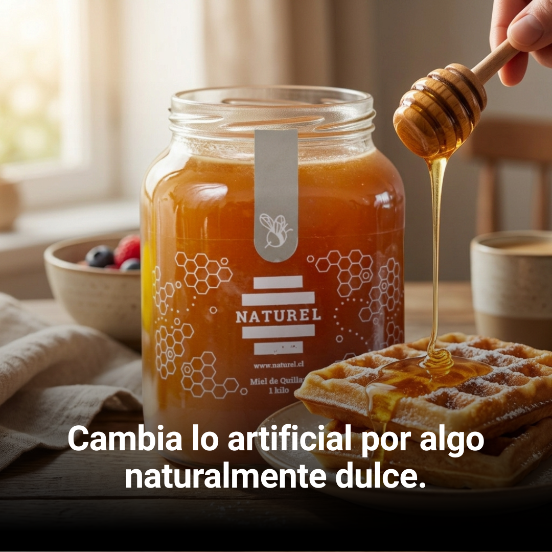 Miel pura Miel orgánica, miel cruda, miel natural 