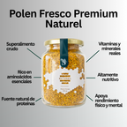 superalimento, polen congelado, polen fresco, polen de abeja, polen naturel, polen natural